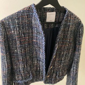 Mareva tweed crop jacket